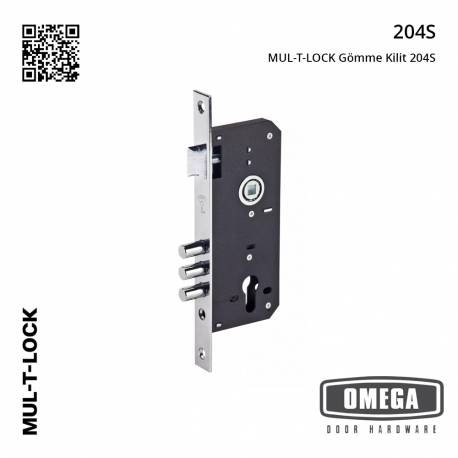 MUL-T-LOCK Gömme Kilit 204S