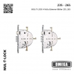 MUL-T-LOCK 4 Yollu Gömme Kilitler 235, 265