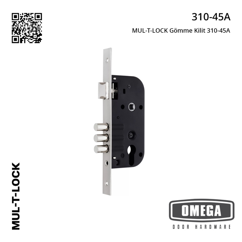 MUL-T-LOCK Gömme Kilit 310-45A