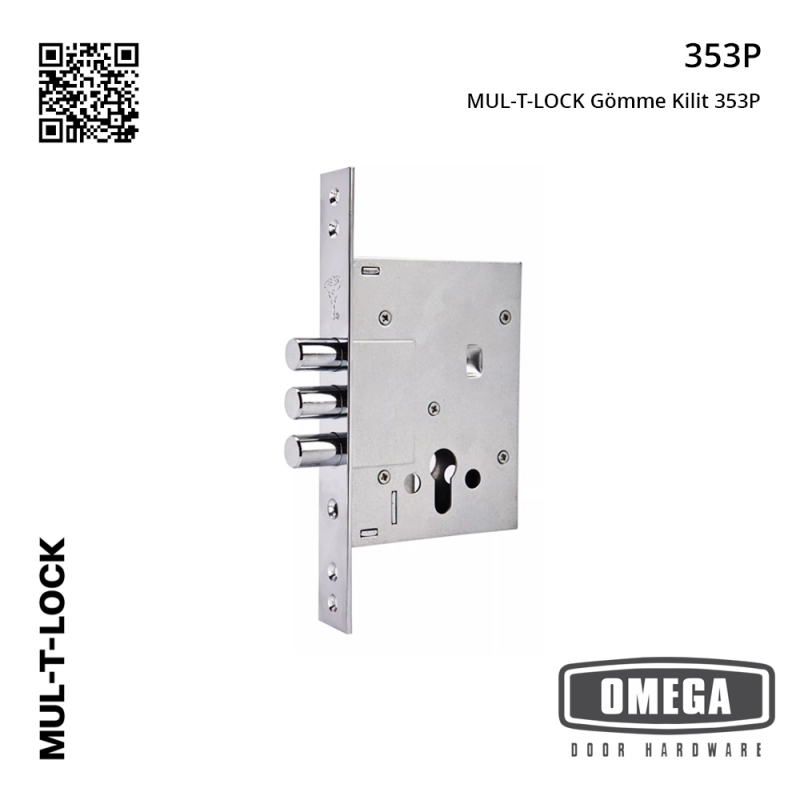MUL-T-LOCK Gömme Kilit 353P