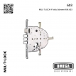 MUL-T-LOCK 4 Yollu Gömme Kilit 603