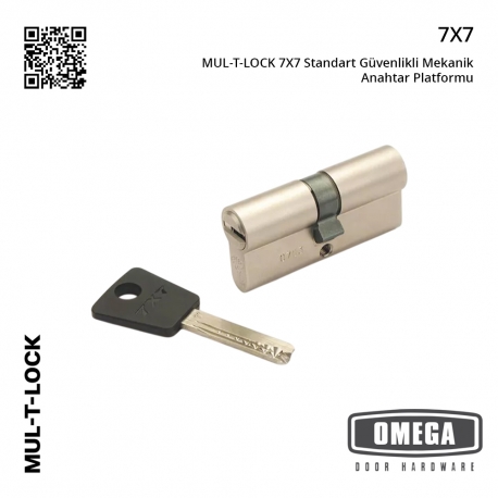 MUL-T-LOCK 7X7 Standart Güvenlikli Mekanik Anahtar Platformu