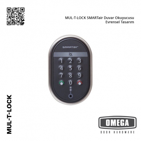 MUL-T-LOCK SMARTair Duvar Okuyucusu Evrensel Tasarım
