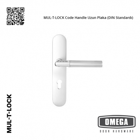 MUL-T-LOCK Code Handle Uzun Plaka (DIN Standardı)