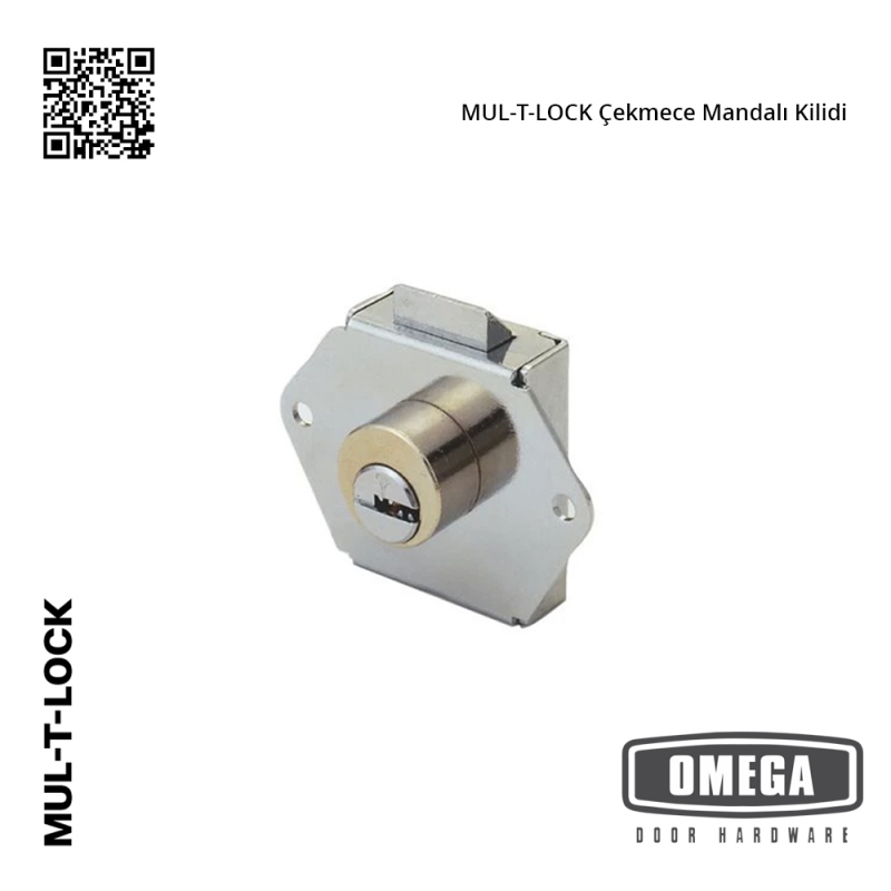 MUL-T-LOCK Çekmece Mandalı Kilidi