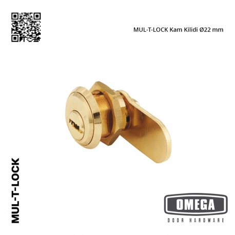 MUL-T-LOCK Kam Kilidi Ø22 mm