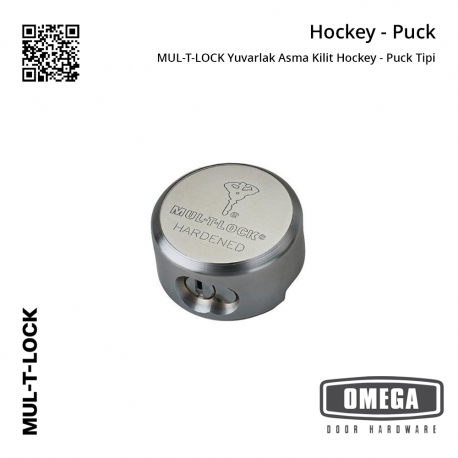 MUL-T-LOCK Yuvarlak Asma Kilit Hockey - Puck Tipi