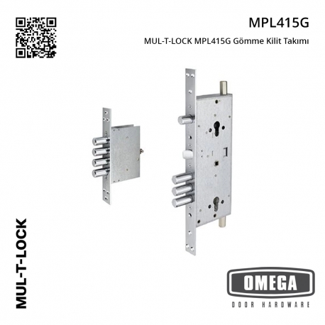 MUL-T-LOCK MPL415G Gömme Kilit Takımı