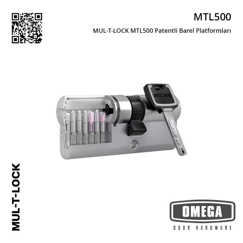 MUL-T-LOCK MTL500 Patentli Barel Platformları