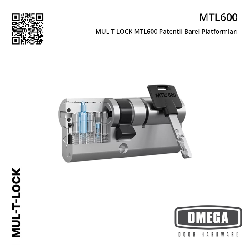 MUL-T-LOCK MTL600 Patentli Barel Platformları