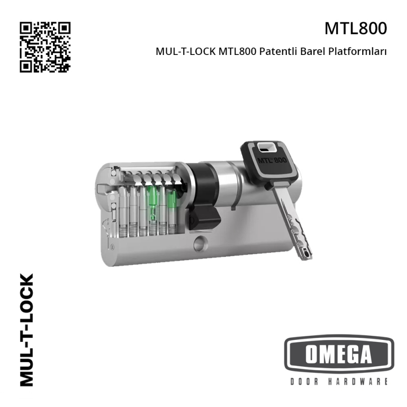 MUL-T-LOCK MTL800 Patentli Barel Platformları