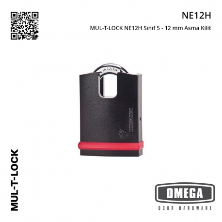 MUL-T-LOCK NE12H Sınıf 5 - 12 mm Asma Kilit