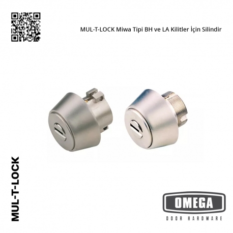 MUL-T-LOCK Miwa Tipi BH ve LA Kilitler İçin Silindir