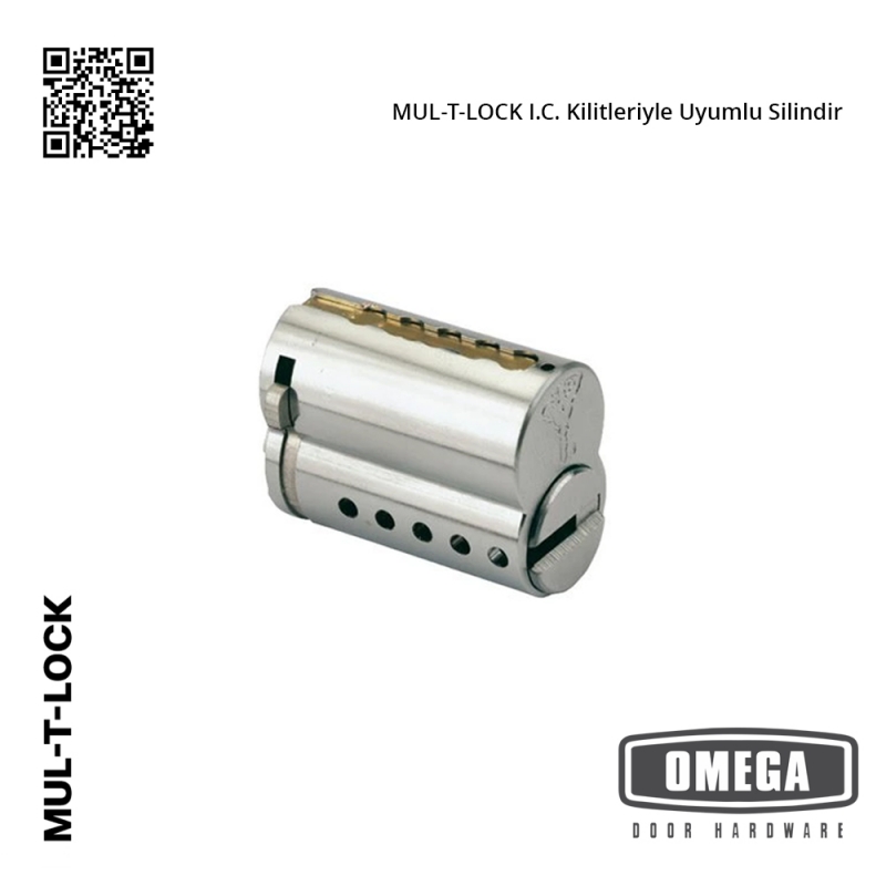MUL-T-LOCK I.C. Kilitleriyle Uyumlu Silindir