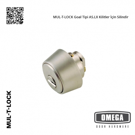MUL-T-LOCK Goal Tipi AS.LX Kilitler İçin Silindir