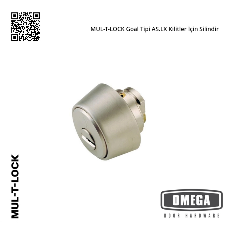 MUL-T-LOCK Goal Tipi AS.LX Kilitler İçin Silindir