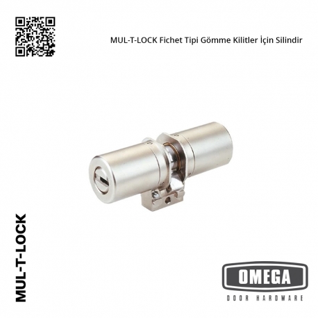 MUL-T-LOCK Fichet Tipi Gömme Kilitler İçin Silindir