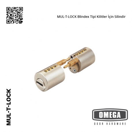 MUL-T-LOCK Blindex Tipi Kilitler İçin Silindir