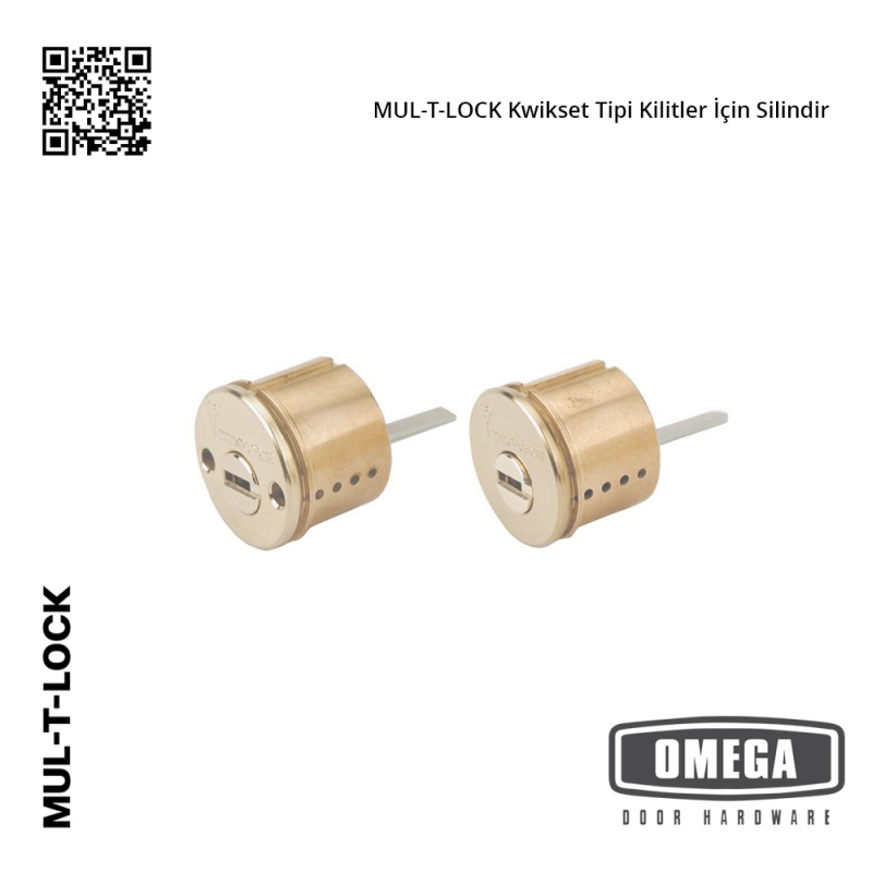 MUL-T-LOCK Kwikset Tipi Kilitler İçin Silindir
