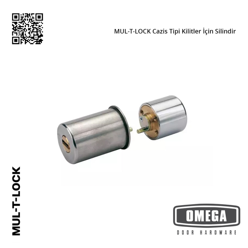MUL-T-LOCK Cazis Tipi Kilitler İçin Silindir