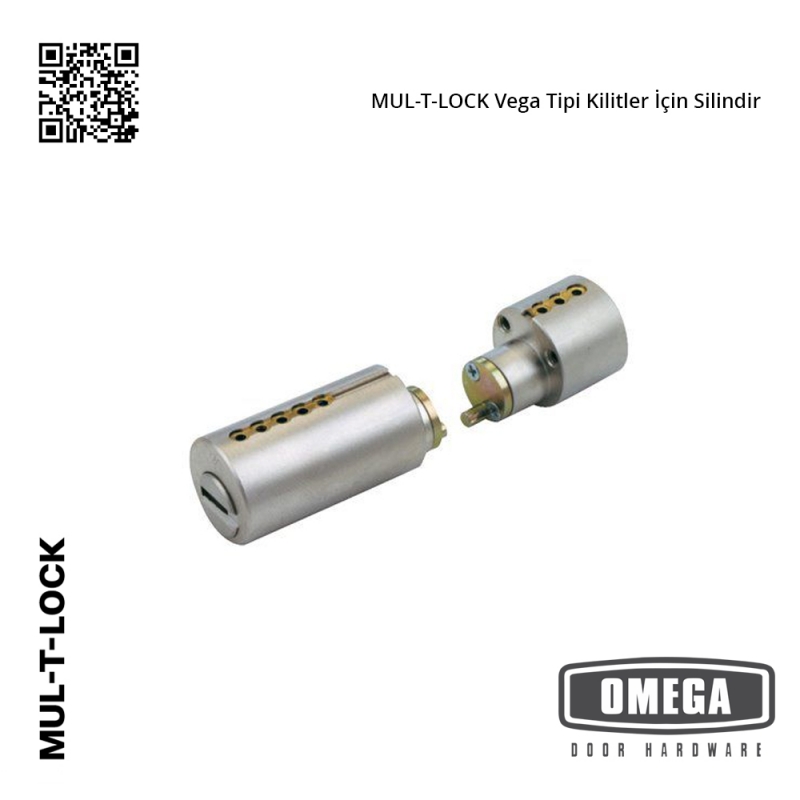 MUL-T-LOCK Vega Tipi Kilitler İçin Silindir