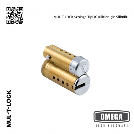 MUL-T-LOCK Schlage Tipi IC Kilitler İçin Silindir