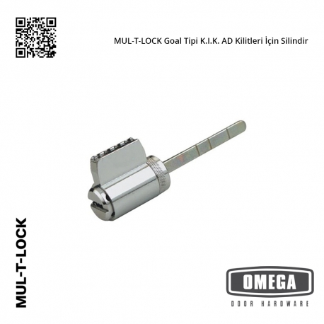MUL-T-LOCK Goal Tipi K.I.K. AD Kilitleri İçin Silindir