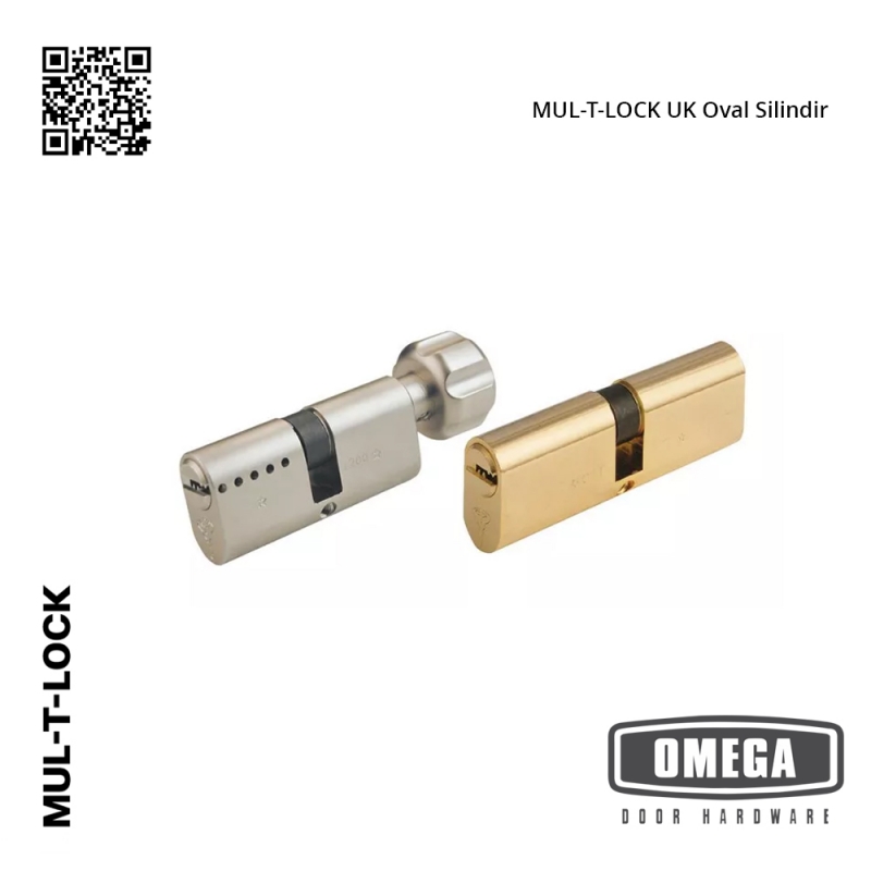 MUL-T-LOCK UK Oval Silindir