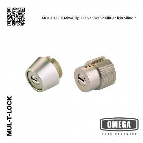 MUL-T-LOCK Miwa Tipi LIX ve SWLSP Kilitler İçin Silindir